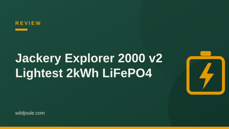 Jackery Explorer 2000 v2 review — lightest 2kWh LiFePO4 featured graphic