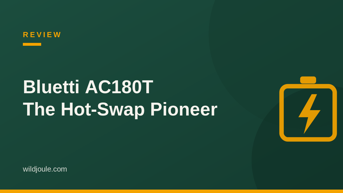 Bluetti AC180T review — hot-swap battery pioneer featured graphic