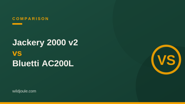 Jackery 2000 v2 vs Bluetti AC200L comparison featured graphic
