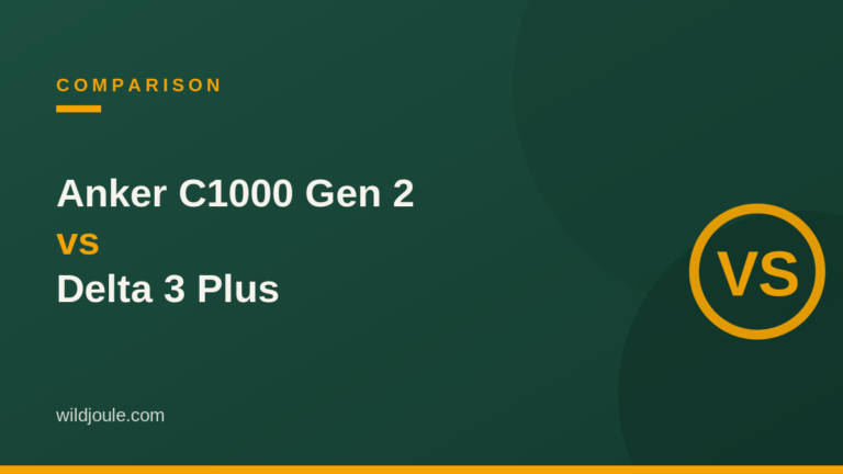 Anker C1000 Gen 2 vs EcoFlow Delta 3 Plus comparison featured graphic