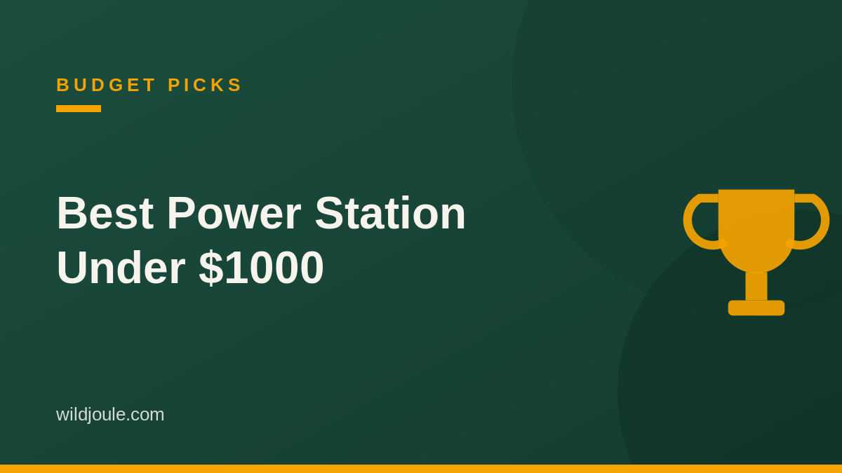 Best power station under 1000 dollars featured graphic