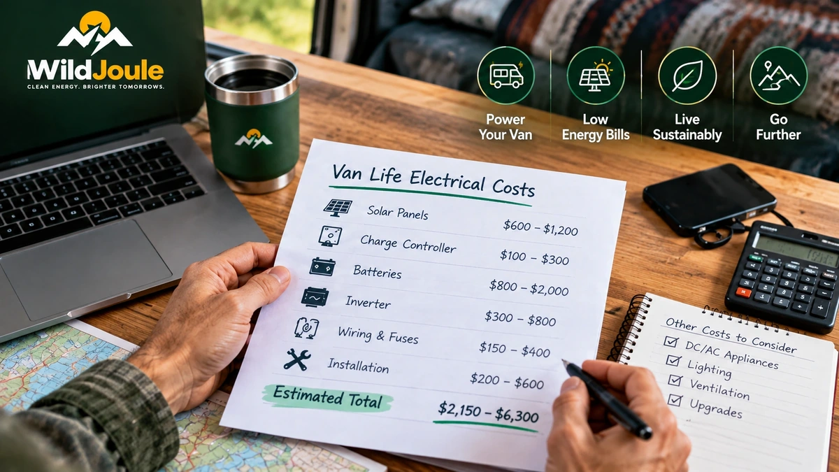 Van Life Electrical Cost: Where the Money Actually Goes (2026)